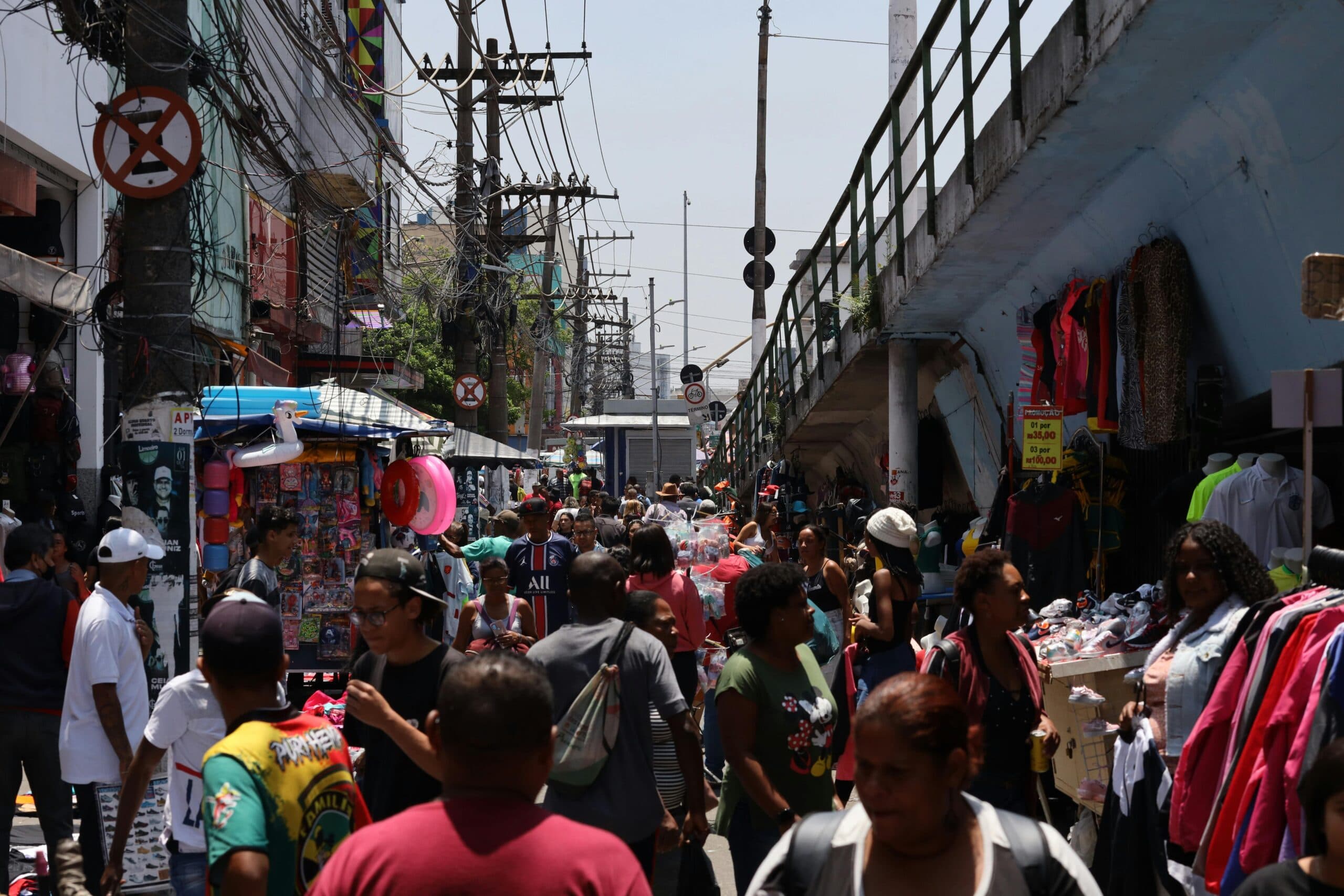 O bairro das compras. Brás, localizado na zona leste de são paulo.