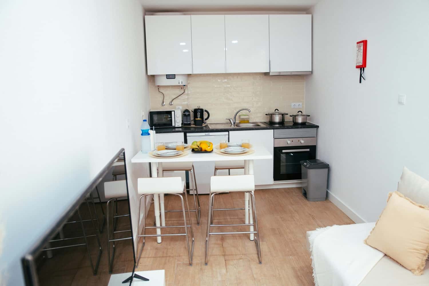 apartamento com um quarto, mais conhecido como flat ou studio
